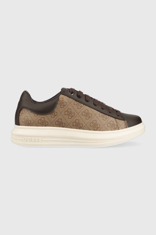 Guess sneakers Vibo mic de statură maro FM5VIB.FAL12.BEIBR