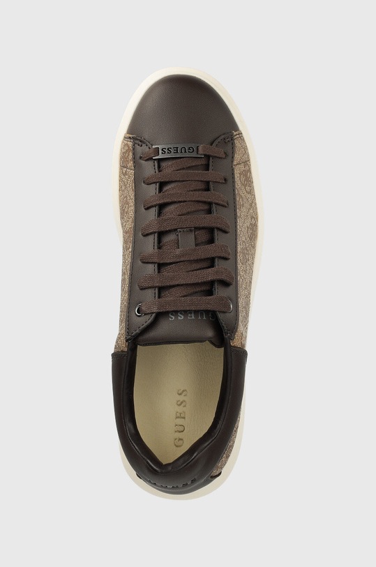 Guess sneakersy VIBO brązowy FM5VIB.FAL12.BEIBR