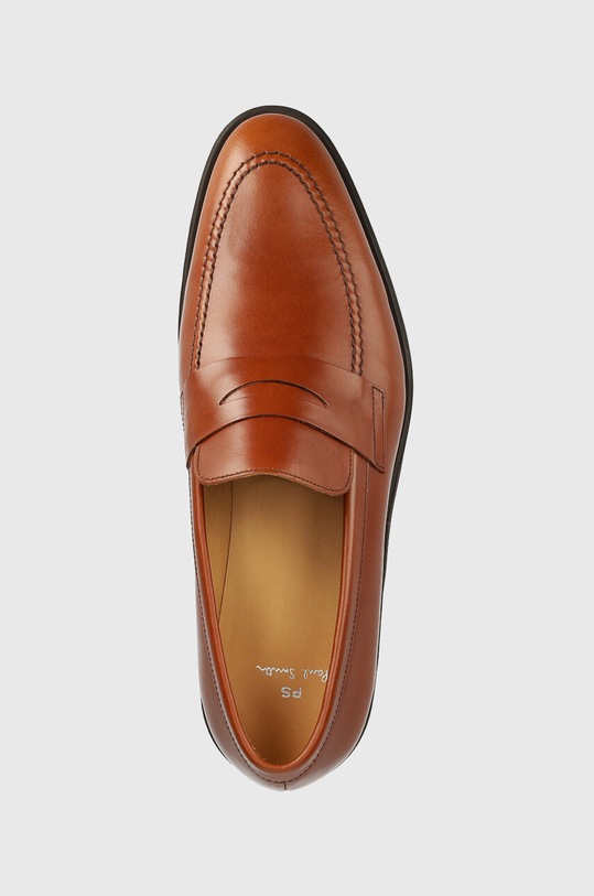 Usnjeni mokasini PS Paul Smith Remi rjava M2S.RMI03.KLEA