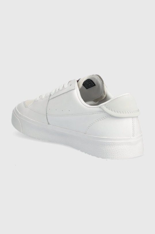 Boty Kožené tenisky Tommy Jeans VULCANIZED ESS EM0EM01106 bílá