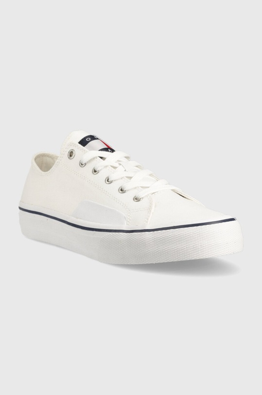 Кеды Tommy Jeans SKATE CANVAS ESS EM0EM01175 белый SS23
