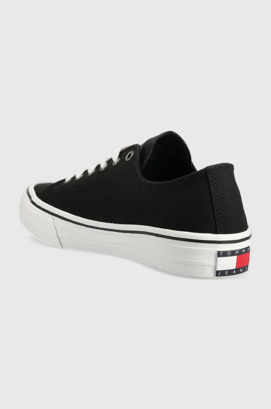 Încălțăminte Tommy Jeans tenisi SKATE CANVAS ESS EM0EM01175 negru