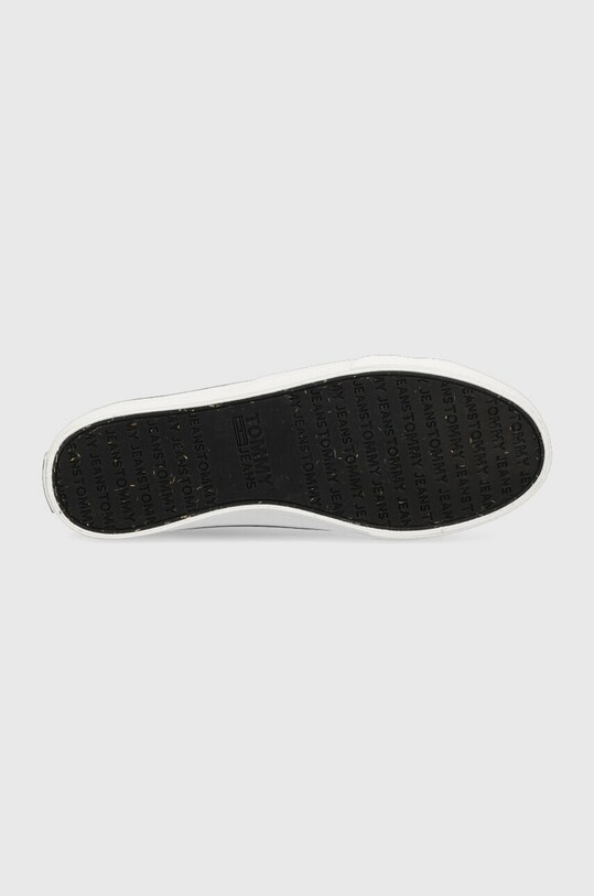 Tommy Jeans tenisi SKATE CANVAS ESS EM0EM01175 negru