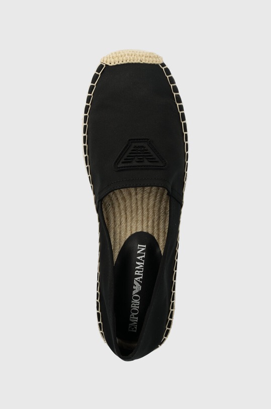 Emporio Armani Underwear espadryle czarny XVSS03.XN742.K001