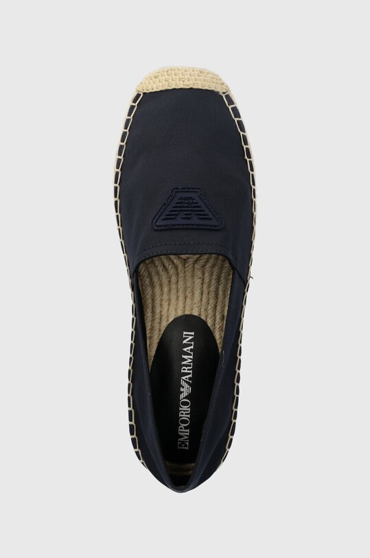 Espadrilky Emporio Armani Underwear XVSS03 XN742 N151 námořnická modř XVSS03.XN742.N151