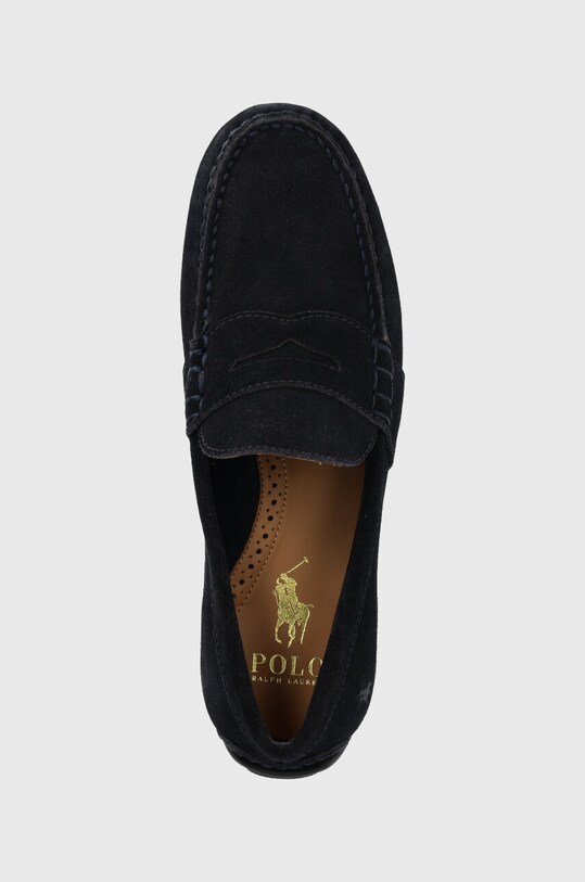 Semišové mokasíny Polo Ralph Lauren Reynold tmavomodrá 803893741001