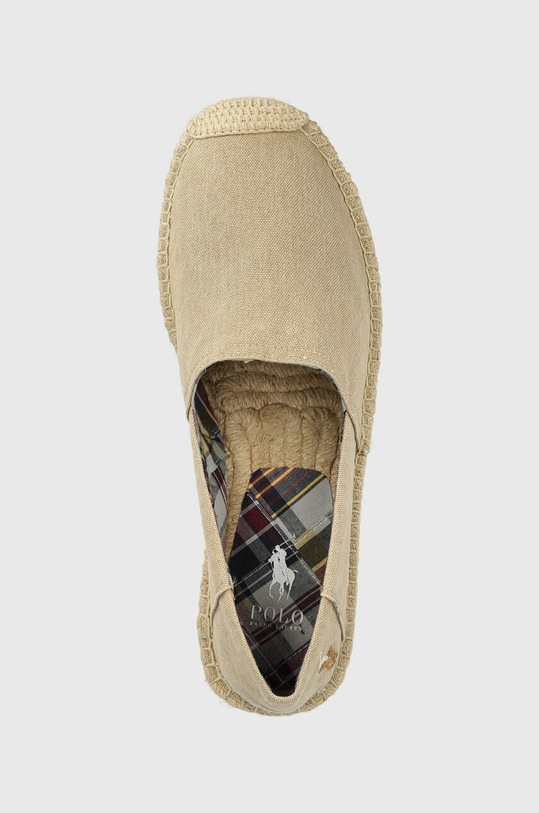 Polo Ralph Lauren espadryle Cevio Slip beżowy 803893744003