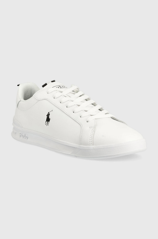 Polo Ralph Lauren sneakers din piele Hrt Ct II 809860883006 alb AW24