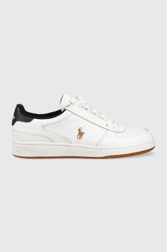 Кроссовки Polo Ralph Lauren POLO CRT PP кожа белый 809892278001