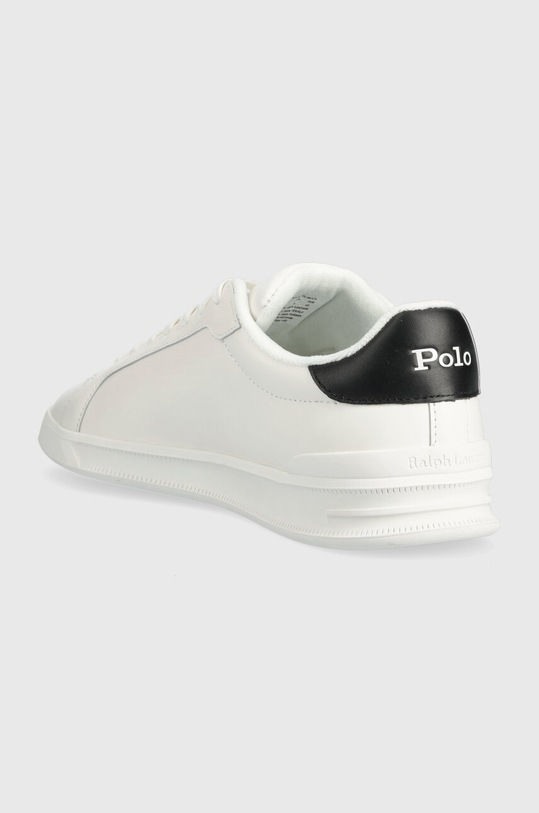 Obuwie Polo Ralph Lauren sneakersy skórzane Hrt Crt Cl 809892336001 biały
