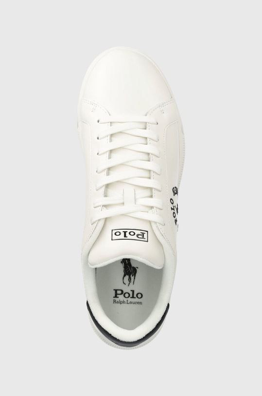 Polo Ralph Lauren sneakersy skórzane Hrt Crt Cl biały 809892336001