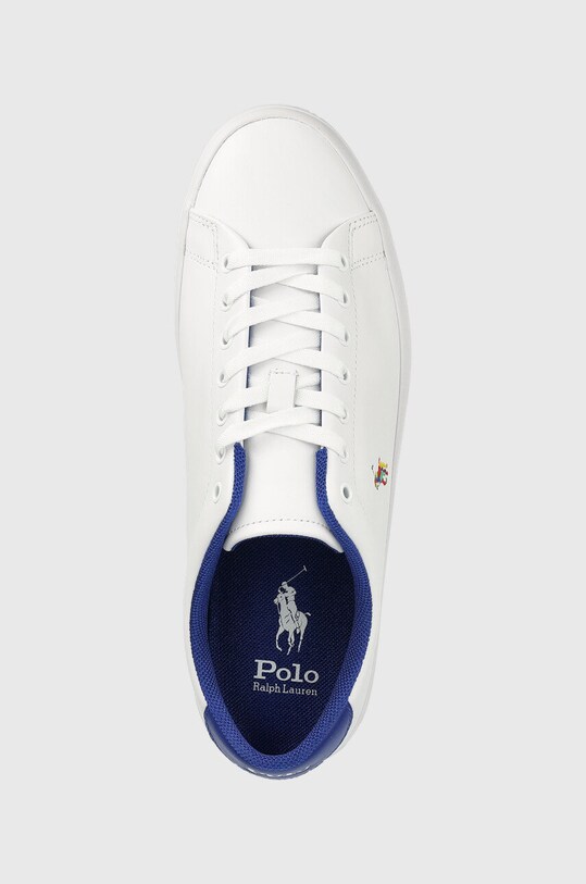 Кожаные кроссовки Polo Ralph Lauren LONGWOOD белый 816892339001