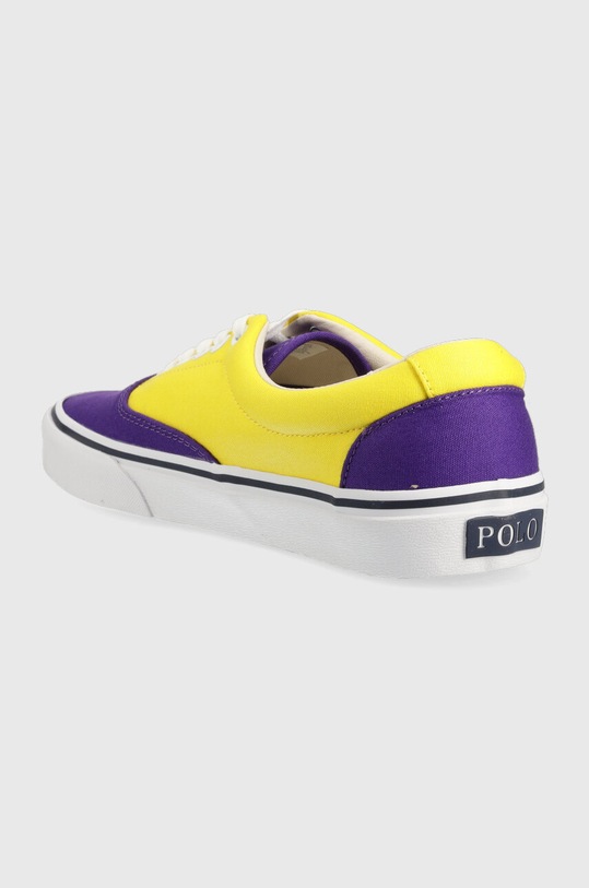 Obuwie Polo Ralph Lauren tenisówki Pony Keaton 816892920001 żółty