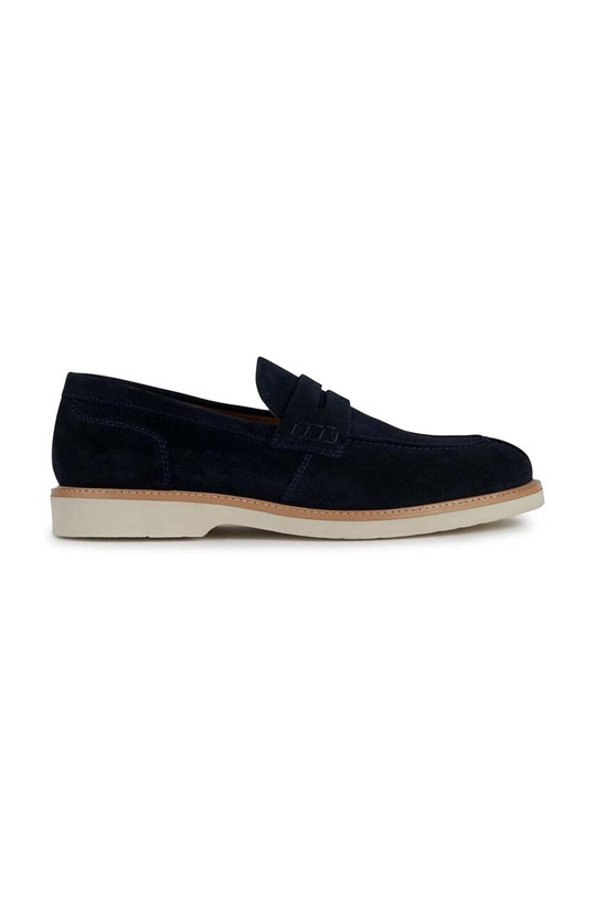 Geox mokasyny zamszowe U GUBBIO eleganckie granatowy U25EED.00022.C4064
