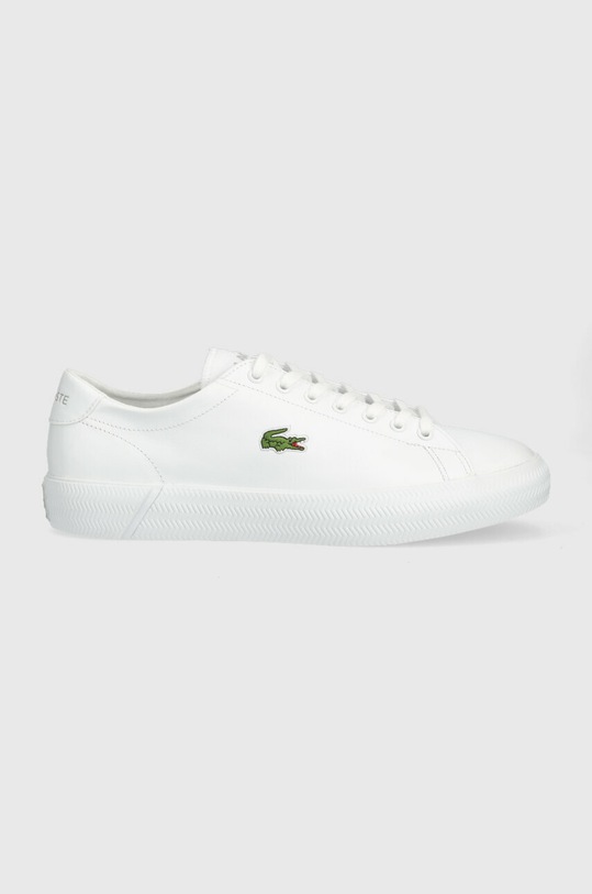 Lacoste sneakers din piele GRIPSHOT Planet friendly alb 41CMA0014