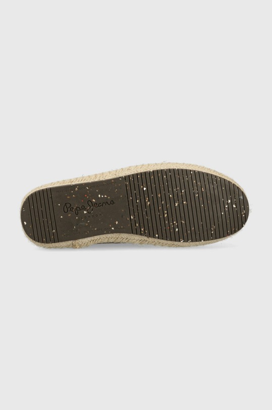 Pepe Jeans espadryle zamszowe TOURIST PMS10314 brązowy