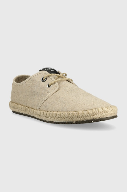 Pepe Jeans espadryle TOURIST PMS10316 beżowy SS23