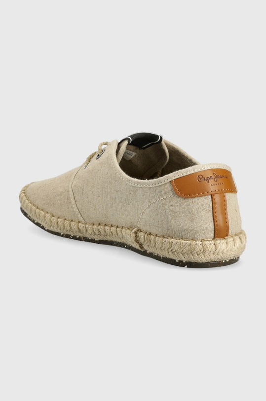 Obuwie Pepe Jeans espadryle TOURIST PMS10316 beżowy