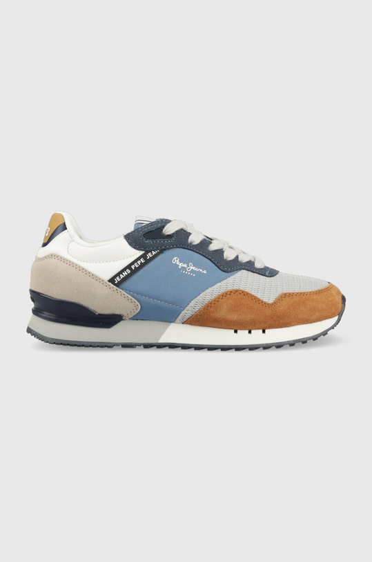 Pepe Jeans sneakers LONDON textil bleumarin PMS30934