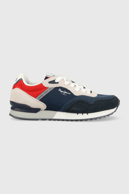 Pepe Jeans sneakers LONDON textil bleumarin PMS30934