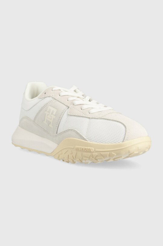 Αθλητικά Tommy Hilfiger RETRO MODERN RUNNER MIX FM0FM04499 λευκό SS23