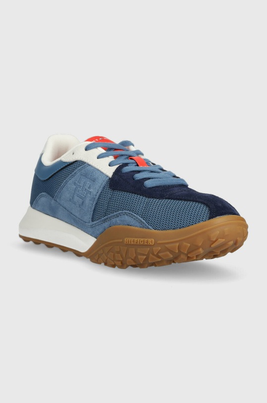 Tenisky Tommy Hilfiger RETRO MODERN RUNNER MIX FM0FM04499 modrá SS23