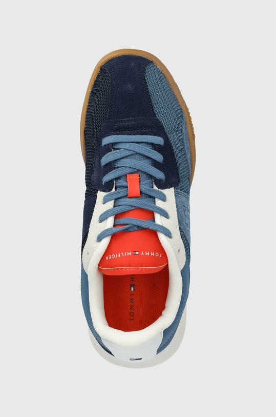 Tenisky Tommy Hilfiger RETRO MODERN RUNNER MIX modrá FM0FM04499
