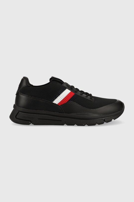 Кросівки Tommy Hilfiger PREMIUM LIGHTWEIGHT RUNNER KNIT синтетичний чорний FM0FM04502
