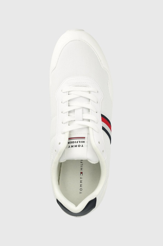 Tommy Hilfiger sneakers CORE LO RUNNER alb FM0FM04504