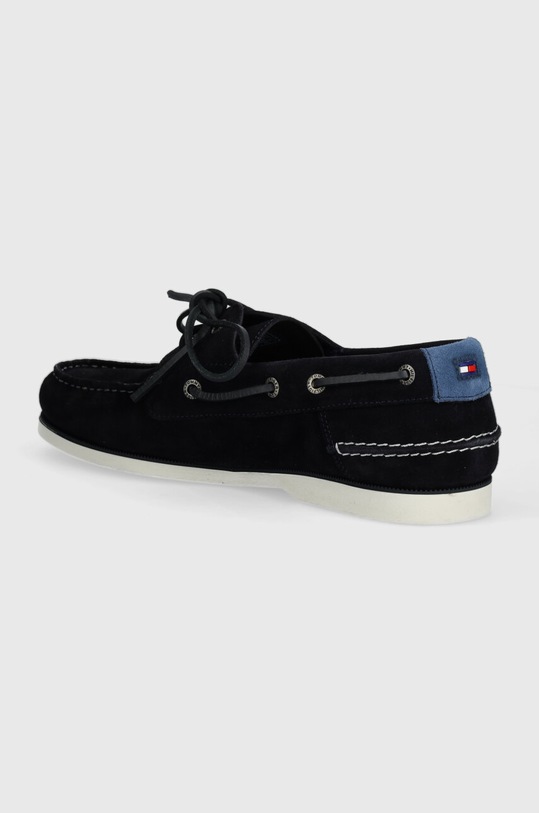 Obuća Mokasinke od brušene kože Tommy Hilfiger TH BOAT SHOE CORE SUEDE FM0FM04505 mornarsko plava