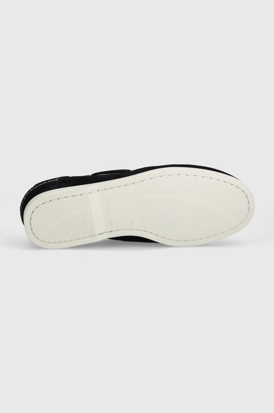 Замшеві мокасини Tommy Hilfiger TH BOAT SHOE CORE SUEDE FM0FM04505 темно-синій