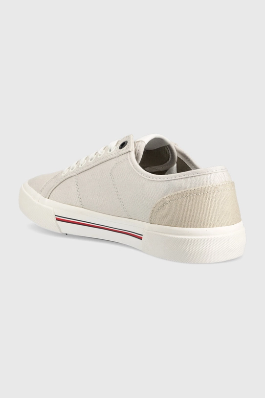 Obuwie Tommy Hilfiger tenisówki CORE CORPORATE VULC CANVAS FM0FM04560 szary