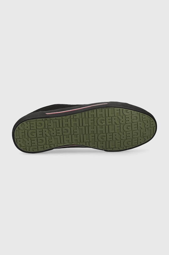Tommy Hilfiger tenisówki CORE CORPORATE VULC CANVAS FM0FM04560 czarny