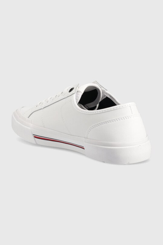 Obuwie Tommy Hilfiger tenisówki skórzane CORE CORPORATE VULC LEATHER FM0FM04561 biały