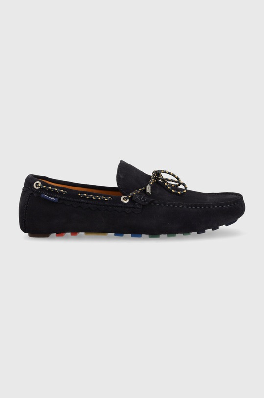 Mokasini iz semiša PS Paul Smith Springfield Semiš mornarsko modra M2S.SFD20.KSUE