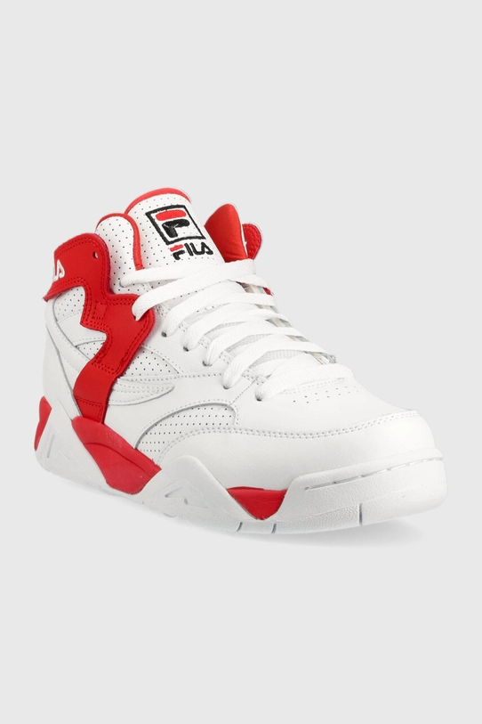 Fila sneakersy skórzane M-SQUAD FFM0212 czerwony SS23