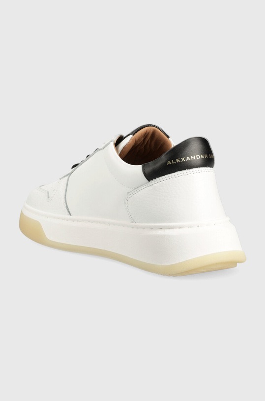Obuwie Alexander Smith sneakersy skórzane Harrow ASAWT2U91WBK biały