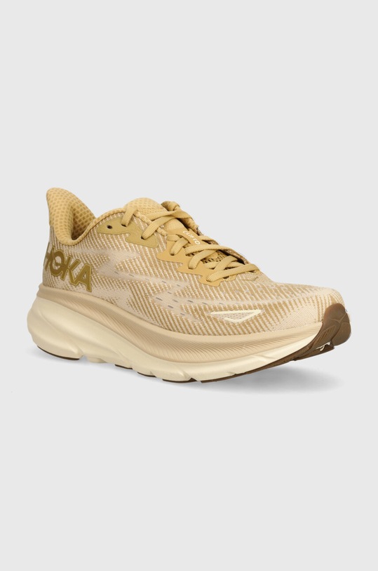 Hoka One One pantofi de alergat Clifton 9 alergare bej 1127895