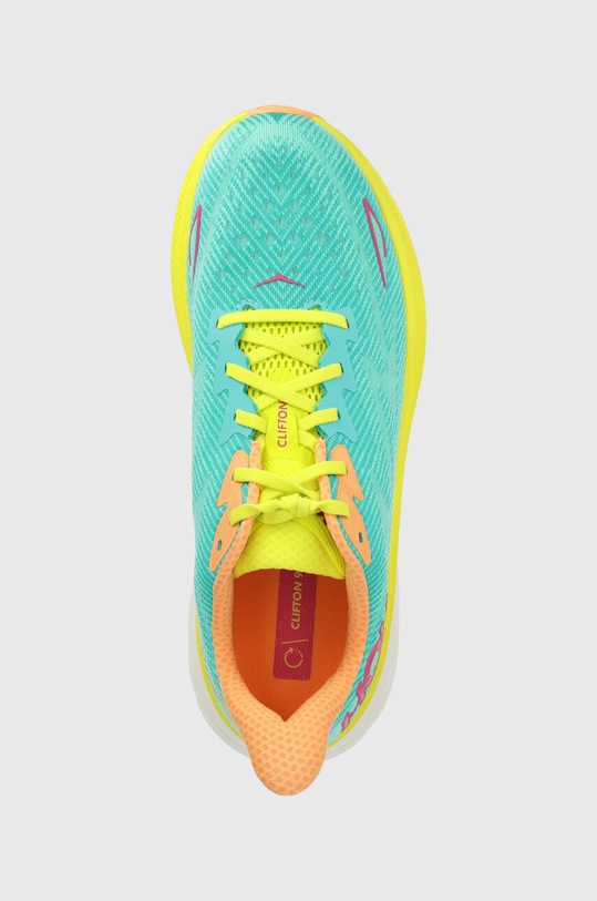 Hoka buty do biegania Clifton 9 turkusowy 1127895