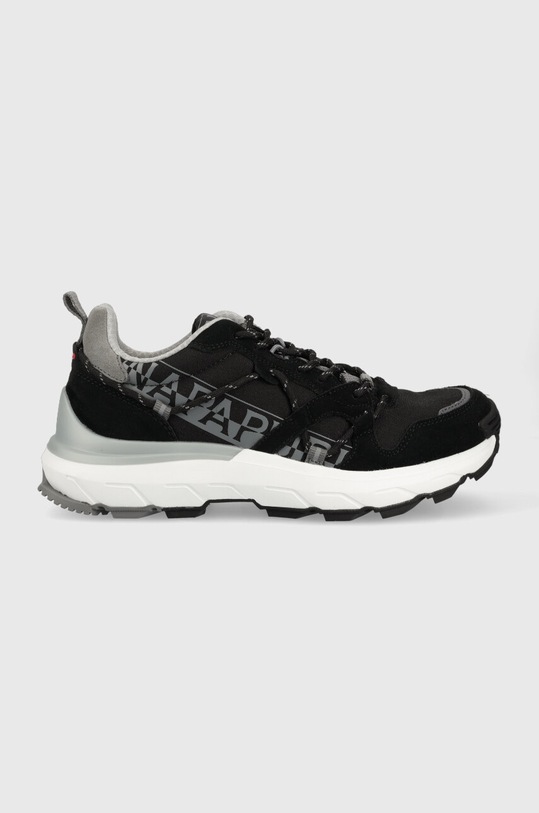 Napapijri sneakersy Alpinevert tekstylny czarny NP0A4HKT.041
