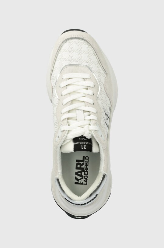 Karl Lagerfeld sneakersy LUX FINESSE biały KL53165.41S