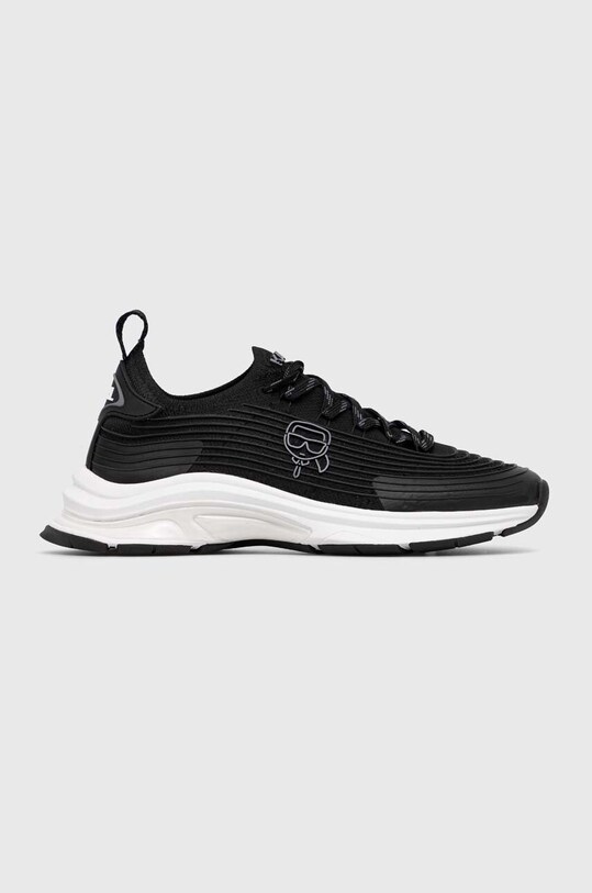 Karl Lagerfeld sneakers LUX FINESSE textil negru KL53160.K00