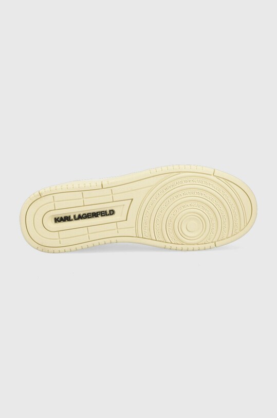 Karl Lagerfeld sneakersy skórzane KREW KL KL53020.011 biały