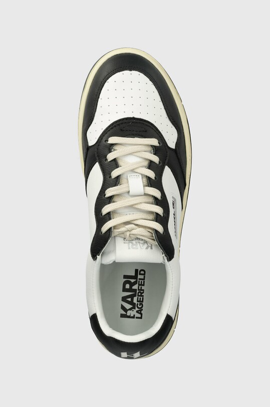 Kožené tenisky Karl Lagerfeld KREW KL čierna KL53020.001