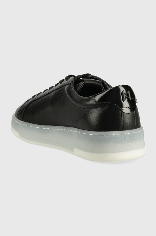 Обувь Кожаные кроссовки Karl Lagerfeld KOURT III KL51515.000 чёрный