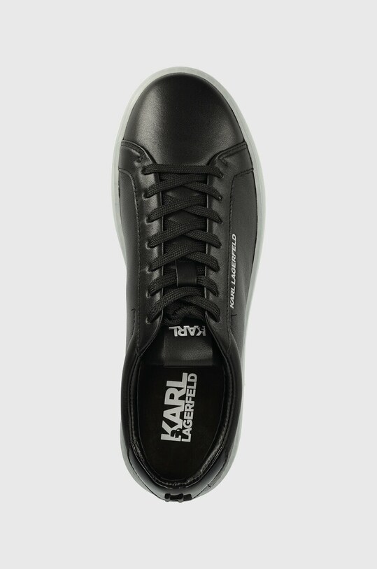 Кожаные кроссовки Karl Lagerfeld KOURT III чёрный KL51515.000