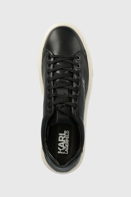 Karl Lagerfeld sneakers din piele MAXI KUP negru KL52223.000