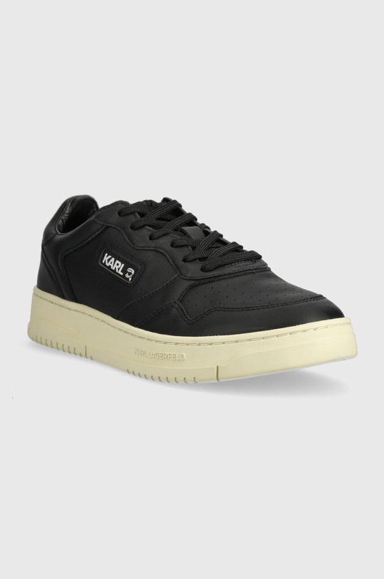 Kožené tenisky Karl Lagerfeld KREW KL KL53020.000 černá SS23
