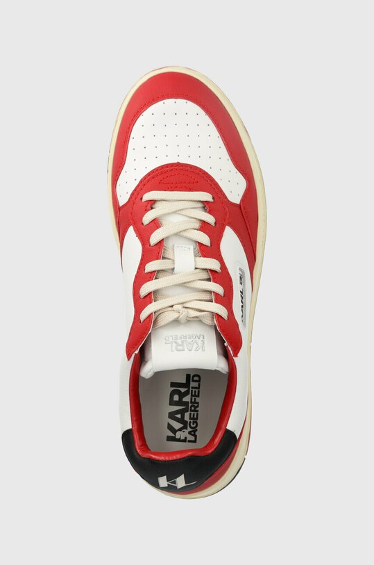 Karl Lagerfeld sneakers din piele KREW KL rosu KL53020.01D