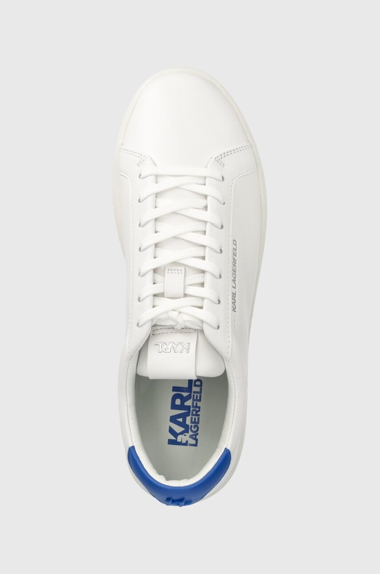 Karl Lagerfeld sneakersy skórzane KOURT III biały KL51515.01B